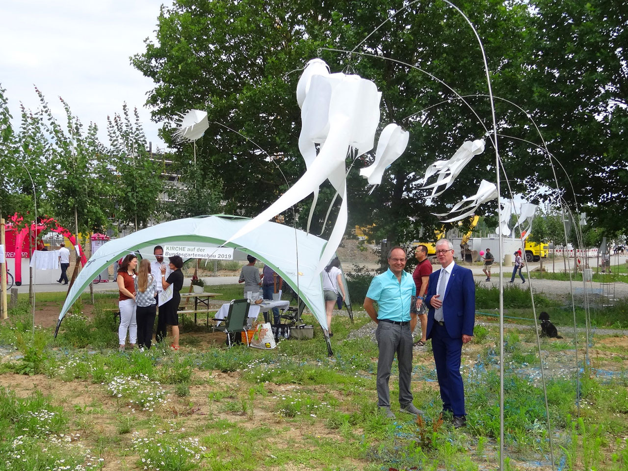 skyflowers auf der Buga Heilbronn