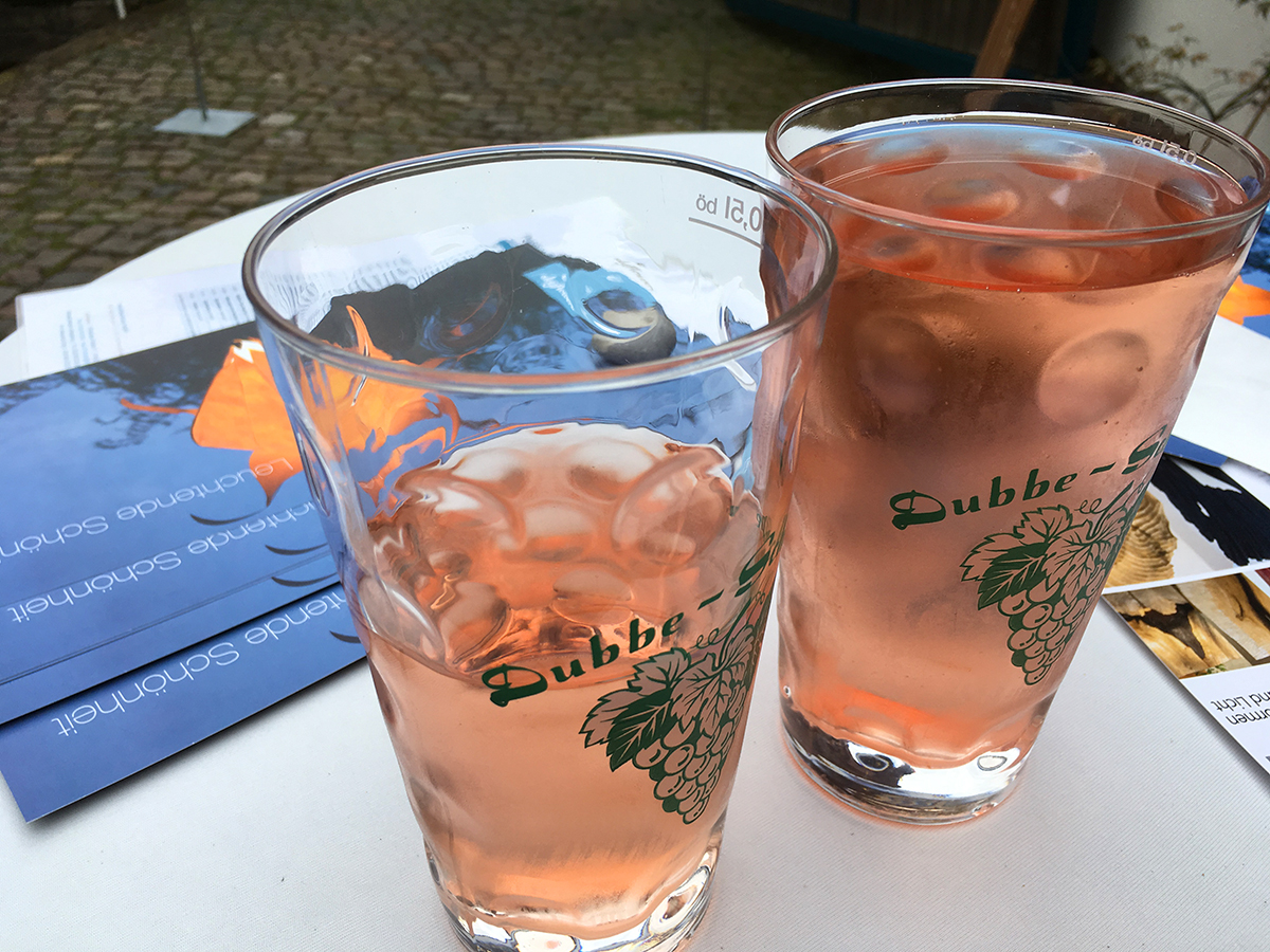 skyflowers auf dem Weinfest „Wein & Kunst“ in Gleisweiler