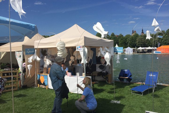 skyflowers Saisonauftakt bei den Barocken Gartentagen 2018 in Ludwigsburg