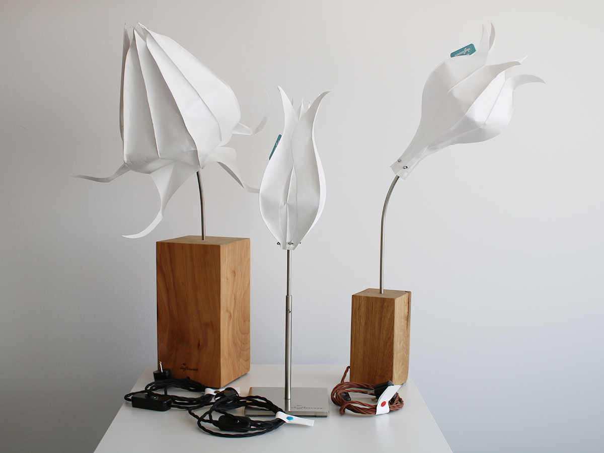 Die neuen skyflowers Indoor Tischleuchten