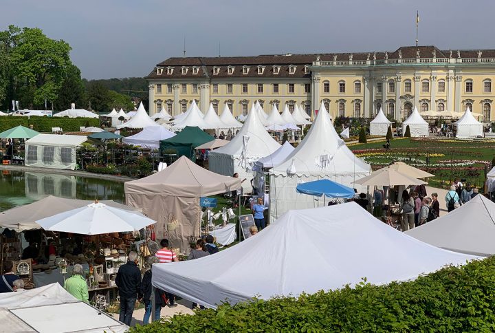 skyflowers bei den barocke Gartentage 2019 in Ludwigsburg