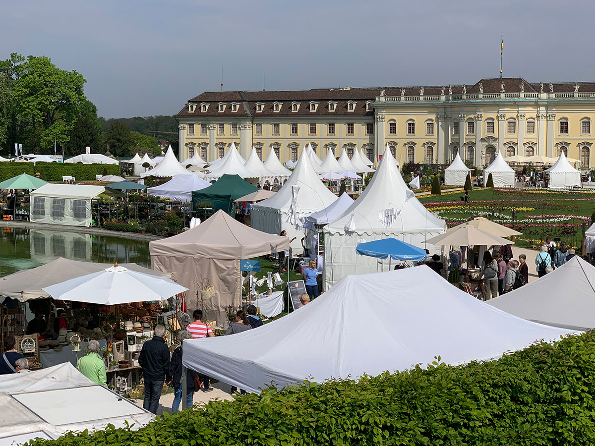 skyflowers bei den barocke Gartentage 2019 in Ludwigsburg