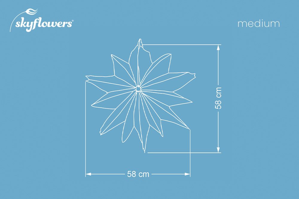 Windspielblüte Dahlie – skyflowers