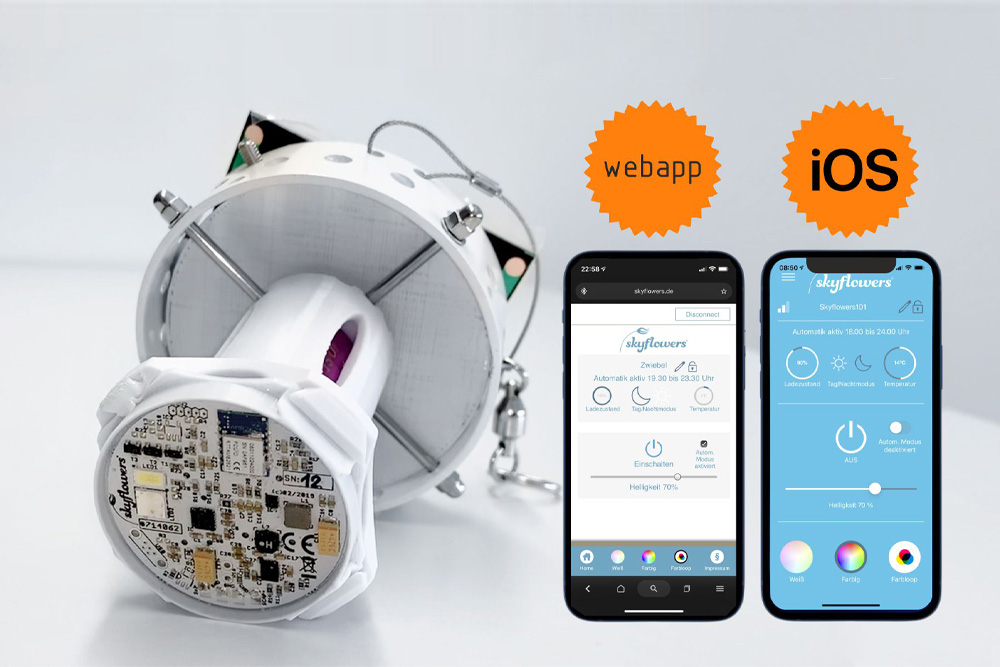 LED-Solar-Leuchte Premium 4.0 – skyflowers