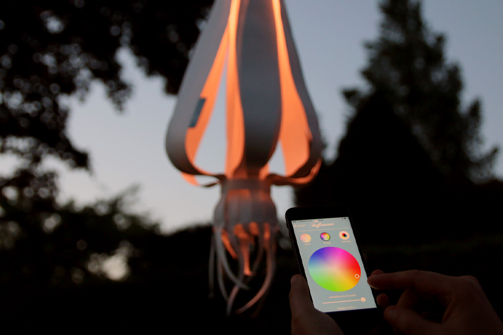 LED-Solar-Leuchte Premium 4.0 – skyflowers