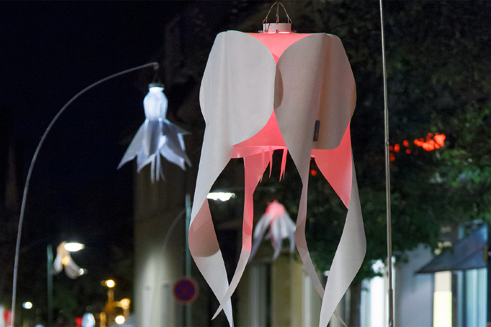 Windspiel Blüte Okraschote – skyflowers