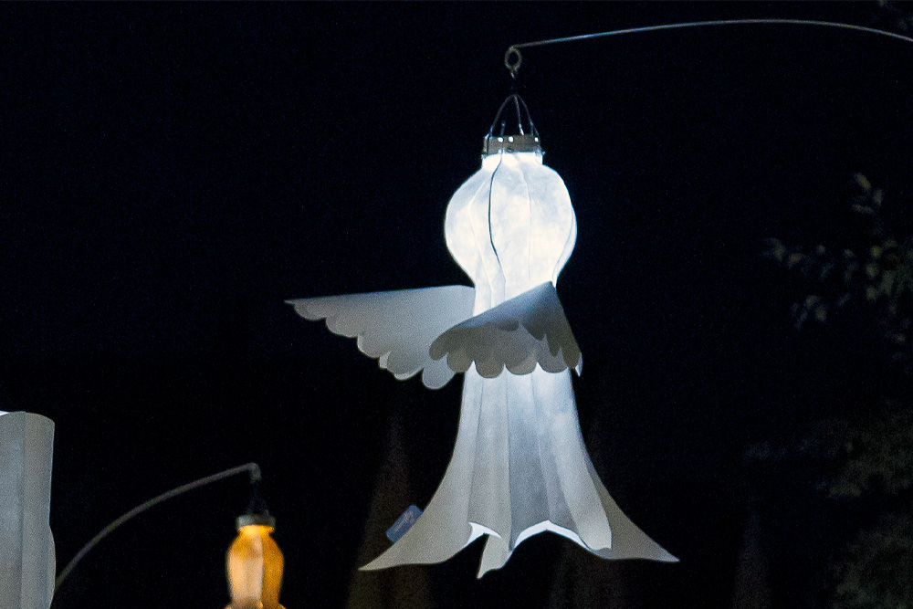 Windspiel Blüte Schutzengel – skyflowers