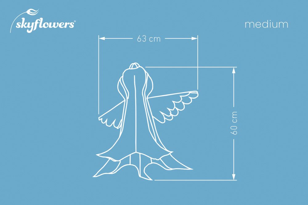 Windspiel Blüte Schutzengel – skyflowers