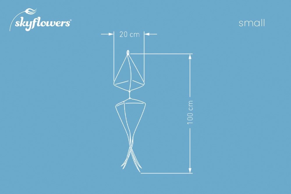 Windspiel Blüte Schwarzäugige Susanne – skyflowers