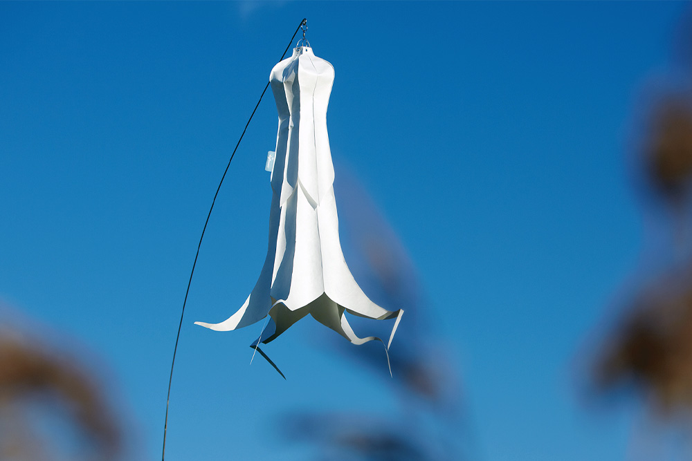 Windspiel Blüte weißer Stechapfel – skyflowers