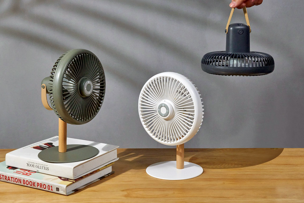 Windspiel Blüte Tischventilator – skyflowers