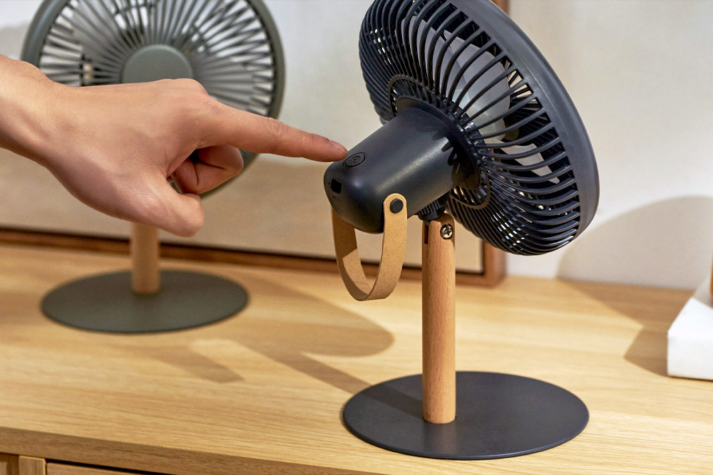 Windspiel Blüte Tischventilator – skyflowers