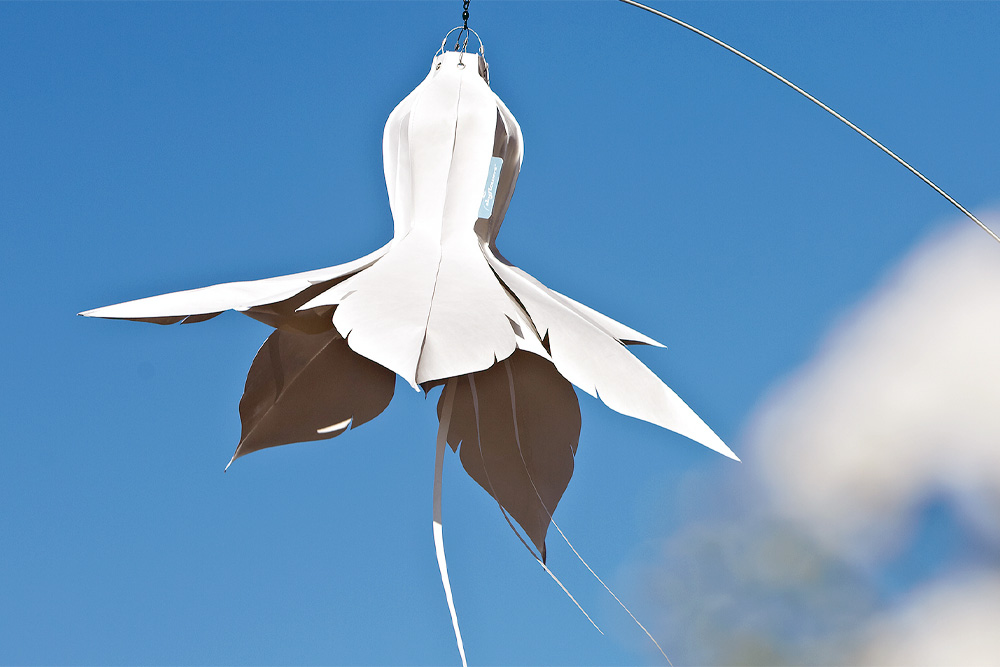 Windspiel Blüte Weihnachtsstern – skyflowers