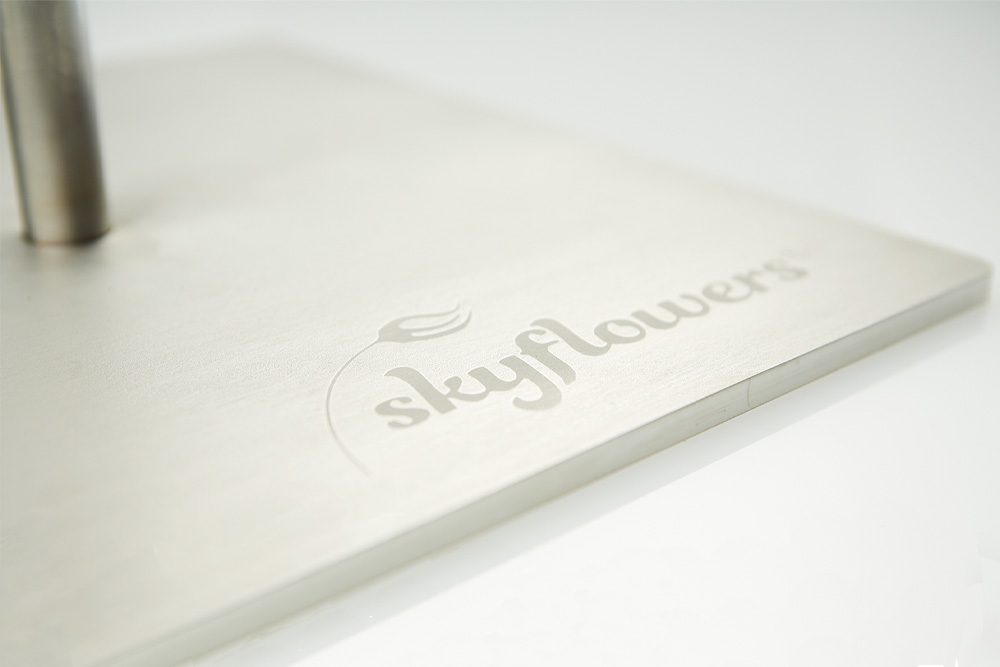 Standfuß edelstahl – skyflowers